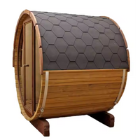 ThermoLoom BarrelView Outdoor Sauna — product view 3