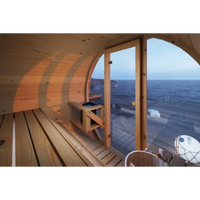 ThermoLoom BarrelView Outdoor Sauna — product view 4